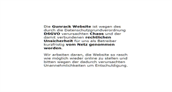 Desktop Screenshot of gunrack.de